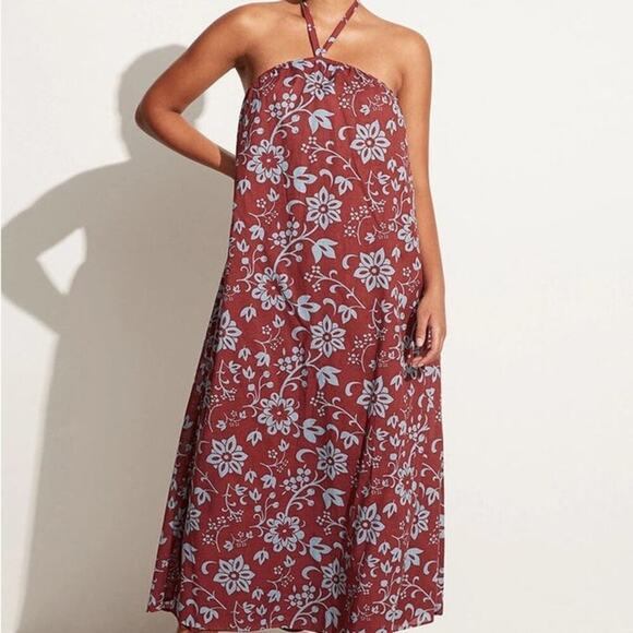 NWT Faithfull The Brand Brise Maxi Dress Oceania FloraL Print Resort USA 4 - Picture 5 of 8